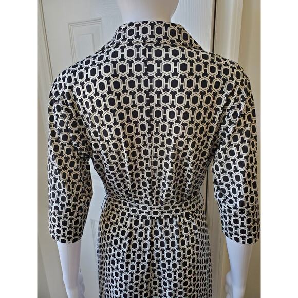 Laundry By Design dress geometric pattern business casual office chic career - Picture 7 of 9